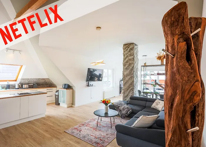 Dreamstay Augsburg Traum Penthouse Goeggingen
